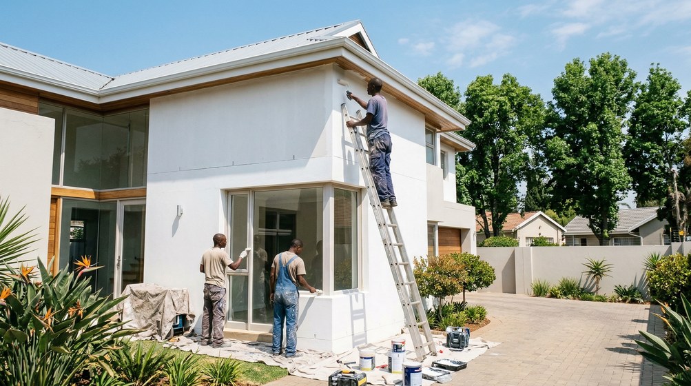 Professional painters working in Oranjezicht, Cape Town City Bowl